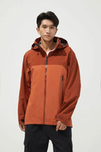 3-in-1Jacket Laminated Spring Autumn Outdoor Work Clothes Windproof Waterproof Fishing Gear for Mean  Women Rain Jacket