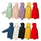 Women's and Men's Winter Fleece Jackets Hooded Warm Coats Sport Outdoor Fleece Jacket Coats