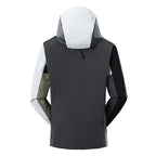 Men's Lightweight Polyester Softshell Windbreaker Jacket Waterproof  for Outdoor Hiking and Travel