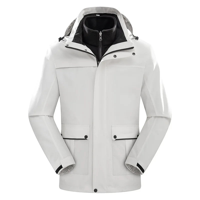 Women's and Men's Winter Fleece Jackets Hooded Warm Coats Sport Outdoor Fleece Jacket Coats