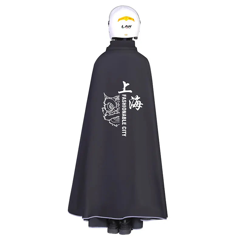 Bicycle Cycling Rain Poncho Waterproof Windbreaker Raincoat for Male & Female Cyclists and Motorcyclists Secondary image