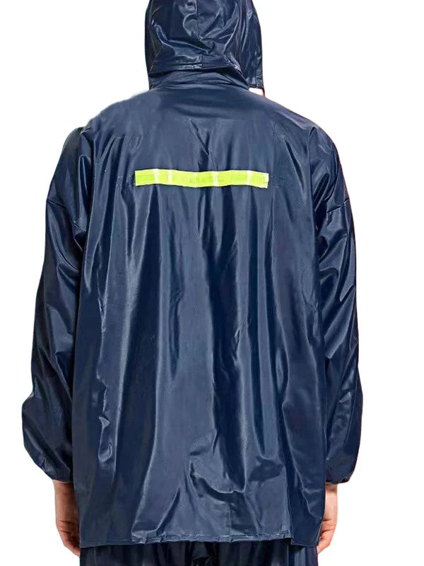 Factory Supply Customized Rain Suit for Men and Women Waterproof Rain Jacket With One Pocket for Traveling and Climbing Secondary image