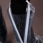 High Top PVC Rain-proof Waterproof Shoes Essential Rain Gear Protective Rain Boot Shoe Cover for Wet Environments