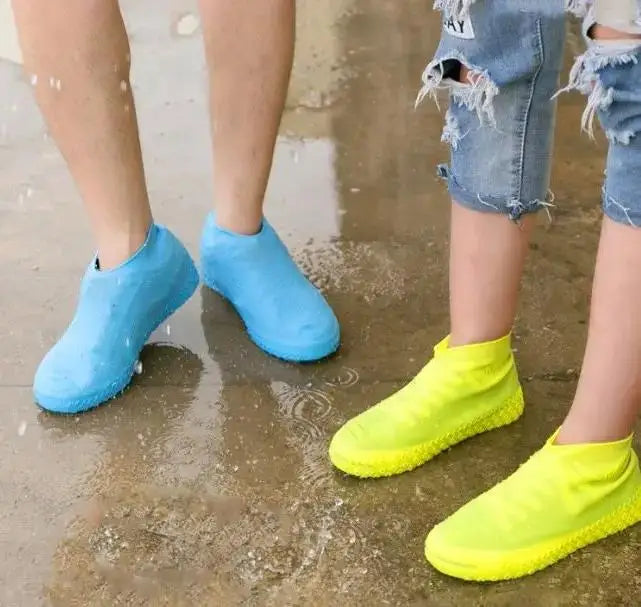 High Quality Waterproof Silicone Rain Boots Reusable Non-Slip Rubber Shoe Covers Shoe Protectors for Adults and Babies Secondary image