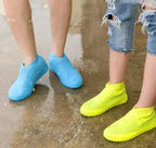 High Quality Waterproof Silicone Rain Boots Reusable Non-Slip Rubber Shoe Covers Shoe Protectors for Adults and Babies