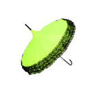 New Design Chinese Lace Golf Umbrella Long Full Body Auto Function With 8K Ribs for Business Travel Gifts Advertising