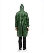 High Quality PVC Long Plastic Raincoat Waterproof Reusable Poncho Adults Modern Style Rainwear Motorcycle Travel Outdoor Tours