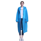 Adult Raincoat Custom Poncho Waterproof Rainwear High Quality EVA Travel Women&#39;s Raincoats Clothing Plastic Rain Coat PEVA