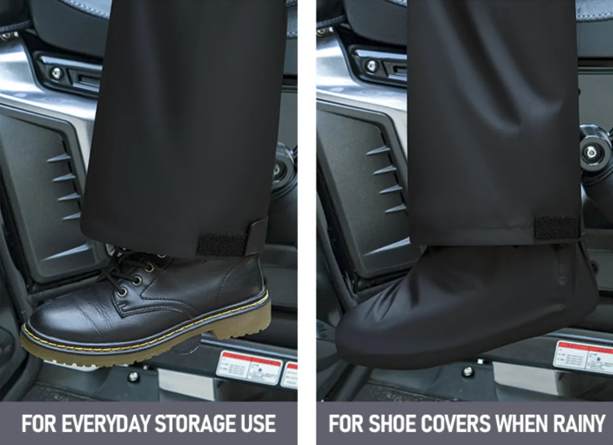 Reflective Waterproof Cycling Suit Hood  Jacket Pants With Integrated Shoe Covers Eco-Friendly Visible Protection for Riders