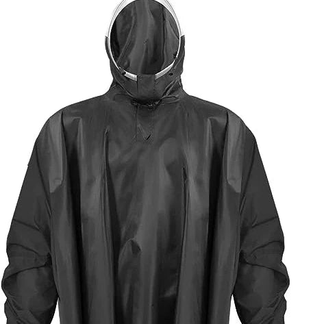Waterproof Lightweight Hooded Rain Poncho for Adults Reusable Rain Coat One Pocket Breathable Feature Hiking Tours Men Women Main image
