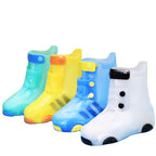 Lightweight Anti-Slip PVC Outdoor Shoes Cover for Boys and Girls High-Style Mid-Calf Children Rain Boots With Insole for Babies
