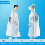 Factory  High Quality Thickened EVA Waterproof Kids Poncho Cartoon Rain Coat for School Children