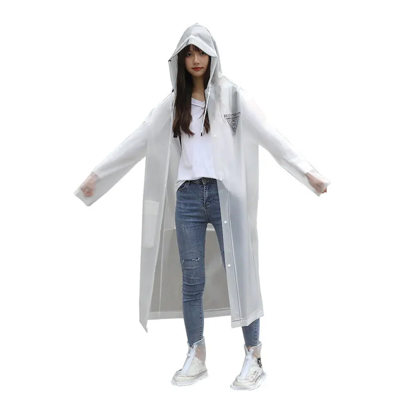 Customized Women's Long Adult Rain Jacket Factory Supplied New Design With Multifunctionality Waterproofing Featuring a Hood