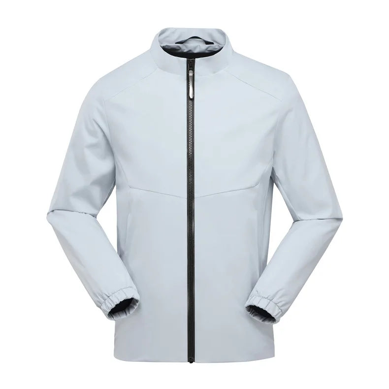 Single Layer Lightweight Polyester Summer Jacket for Adults for Hiking and Travel