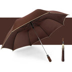 Umbrella Supplier 2 Fold Golf Umbrella Auto Open Promotion Golf Rain and Sun Umbrella