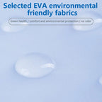 New Verson Waterproof Custom Raincoat Adult EVA Windproof Impermeable Para Lluvia Double Brim Hooded Eco-friendly