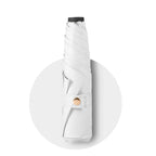 Ultra Light Carbon Fiber 3 Folding Pencil Umbrella UV Coating UPF50+ Black Pongee 190T Rubber Handle Mini Adults Beach Use