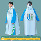 High Quality Lightweight EVA Raincoats Waterproof Windproof Hood Boys Girls Outdoor Hiking School Children Camping