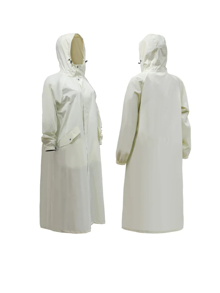 Women's Lightweight Breathable Long Raincoat Poncho Waterproof Print DesignJapan South Custom Raincoat Poncho Secondary image