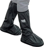 Fashion PVC Waterproof Shoe Covers Stylish Portable Rain Protection Dry Boots Covers
