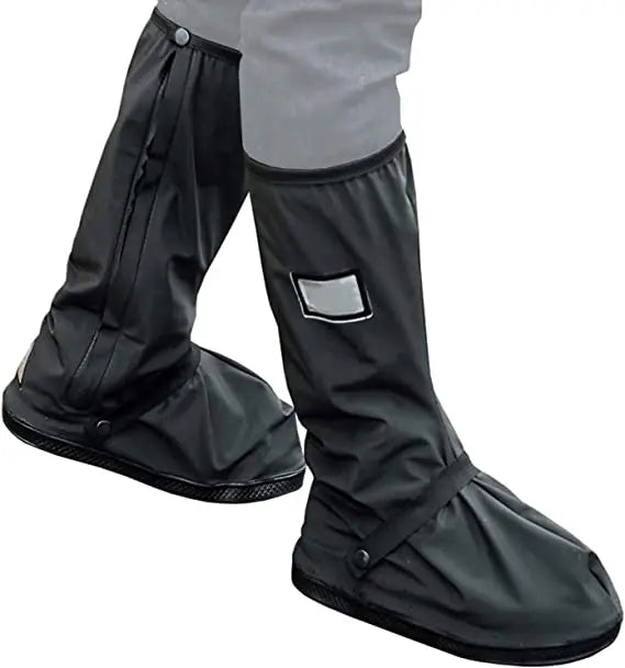 Fashion PVC Waterproof Shoe Covers Stylish Portable Rain Protection Dry Boots Covers