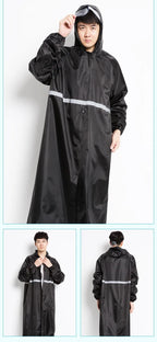 Long PVC Raincoat Custom Design Emergency Poncho Waterproof Suit for Men