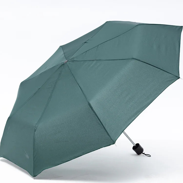 Wholesale Promotional 3 Folding Umbrella Lightweight Custom Logo Printing Wholesale Cheap Mini Umbrella Plaid Cloth