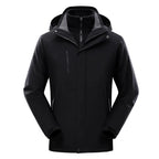 Waterproof Ski Jacket 3-in-1 Windbreaker Winter Coat Fleece Inner for Rain Snow