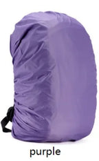 5000mm Waterproof Level Upgraded Anti-Slip Cross Buckle Straps Backpack Rain Cover Hiking Camping Plastic Polyester Logo