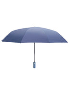 Factory Supply Eco-Friendly Fully Automatic Two-Fold Rain Sun Umbrella Waterproof Outdoor Use Customizable Fabric Fashionable