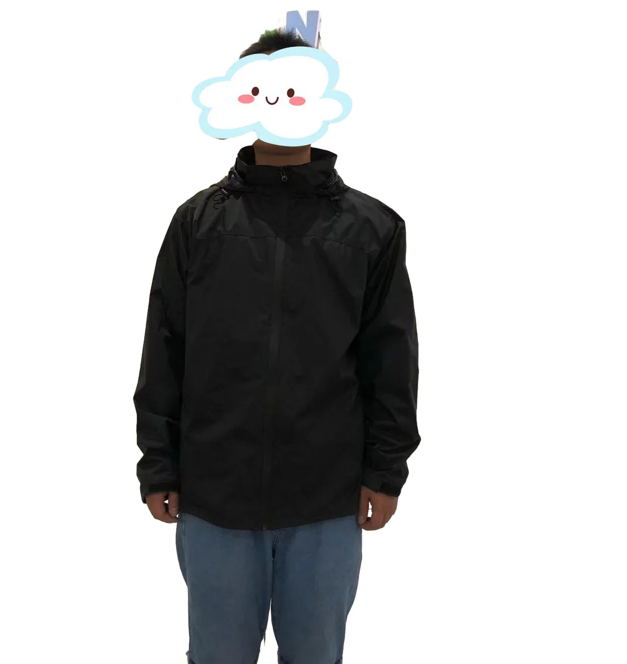 Hot Sale Lightweight Waterproof Windproof Rain Jackets Factory Supply Foldable Custom Raincoat for Motorcycle Secondary image