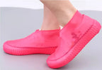 Waterproof Silicone Shoes  Non-slip Water Resistant Overshoes Silicone Rubber Rain Shoes Latex Opp Bag Fashion Jiangxi Midi