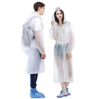Hot Sale Custom Poncho Rain Gear Cheap Price EVA Adult Reusable Waterproof Raincoat Outdoor Activities Hiking Custom Logo Long