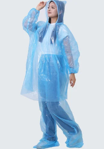 Upgraded Portable Disposable Raincoat Ball, Compressed Raincoat Ball for Children and Adults