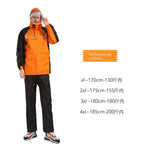 Custom Reflective Rainstorm Suit Waterproof Motorcycle Raincoat Pants and Jacket With Hooded Rain Gear