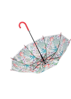 Transparent Dual-Purpose Large Automatic Long Handle Umbrella Windproof Rainproof Man Woman Style Fabric Material Popular Cheap