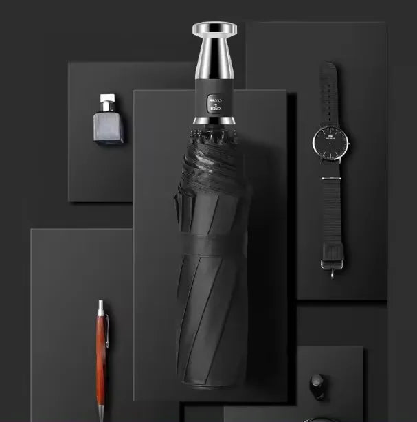 Car Window Breaker Umbrella Emergency Umbrella 10 Rib Multi Function Business Umbrella