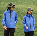 Men's Lightweight Rain Jacket for Work Golf Travel Hiking Waterproof Windbreaker With Logo Decoration Fashion Coat Shell Coat