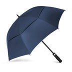 Double-Layer 30''* 8K Straight Golf Umbrella 130CM Windproof Business Rain Umbrella Air Vents Fabric Material Promotional