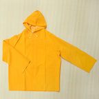 Factory Wholesale  Two Pieces PVC Polyester Rain Coat Water Proof Windproof Custom logo Adult Men Rain Suit