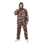 Men's Waterproof Cycling Jacket Custom Rainwear Suit With Logo Adult EVA Rain Coat Rain Suit for Outdoor Activities