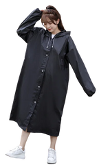 High Quality PEVA Adult Rain Poncho Factory-Price Waterproof Adult Rainwear Work Travel Hiking Custom Logo Outdoor Activities