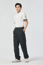 Outdoor Sports Autumn Winter Fleece Pants Two-piece Set Detachable Men's Women's Hiking Warm Assault Rainproof Windproof Pants