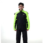 Hot Sale Custom Eco-friendly Lightweight Polyester Rain Jacket Adults Waterproof Motorcycle Suit Outdoor Sports-Climbing Hiking