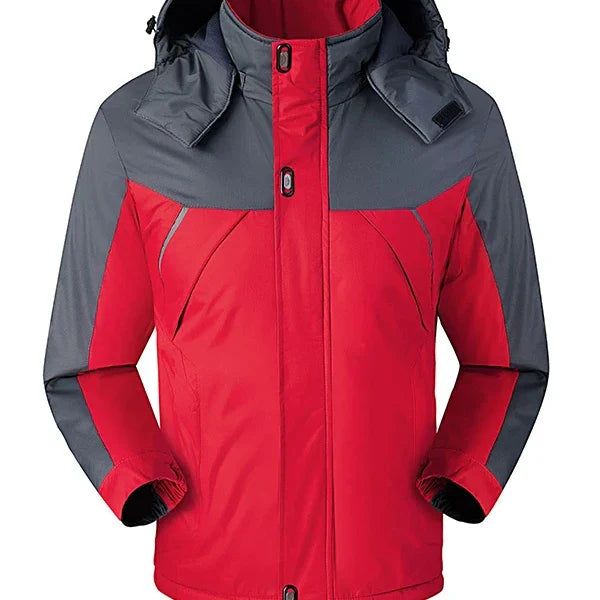 Factory Supply Hot Sale Short Adult Rain Jacket Waterproof Windproof With Plush Thicken for Cycling Climbing Hiking Tours Main image