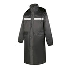 Overall Rain Coat Waterproof Rain Poncho  Full Length Rain Jacket With Reflective Tape