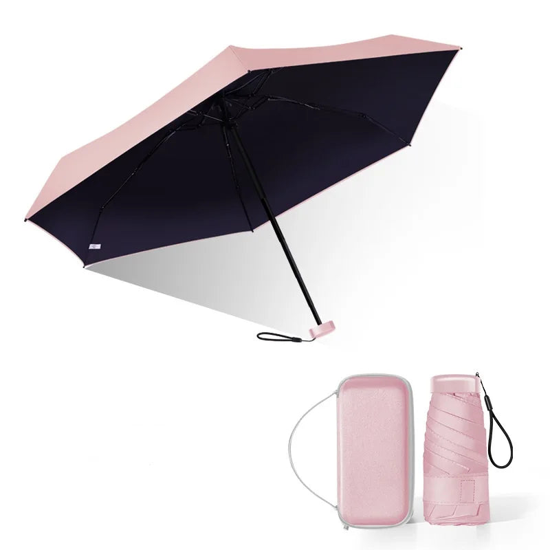 Mini Pocket Compact Umbrella UV50+ Rainny and Sunny Umbrella Light Weight Umbrella Main image