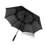 Double-Layer 30''* 8K Straight Golf Umbrella 130CM Windproof Business Rain Umbrella Air Vents Fabric Material Promotional