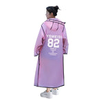 Customizable Poncho Raincoat EVA Fabric Waterproof Windproof Motorcycle Riding Walking Scooter Use Logo Decoration Outdoor Tours