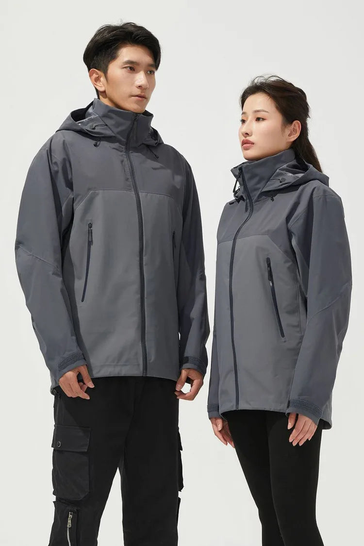 Men's Lightweight Waterproof Softshell Jacket for Outdoor Hiking Windbreaker Poncho Style Single-Person Rainwear Adults Travel Secondary image